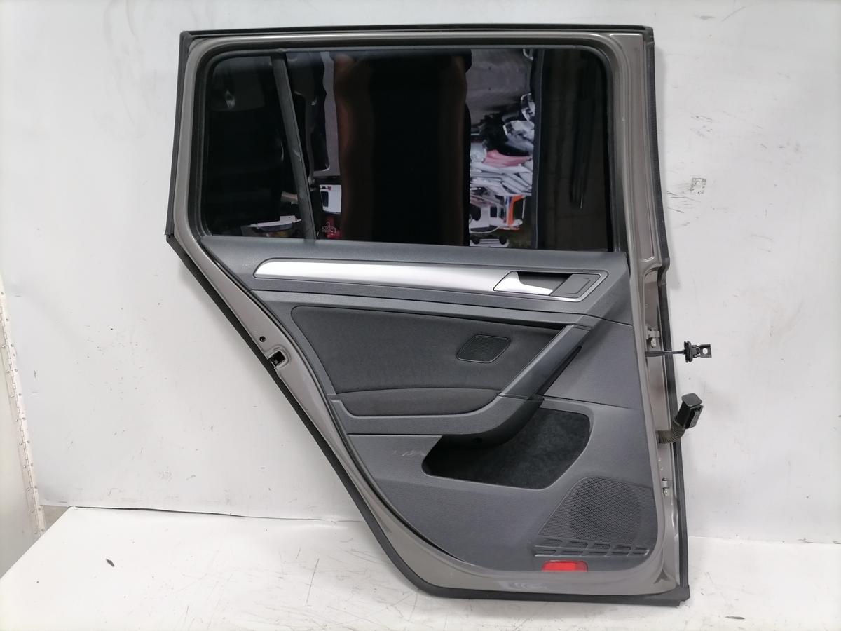 VW Golf 7 original T&uuml;r hinten links LA7N Limestone Grey Kombi Variant Rohbau Bj.2016